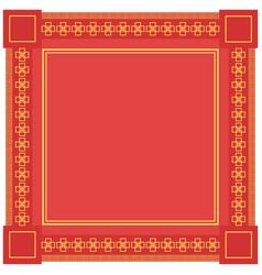 Japanese Frame Pattern In Oriental