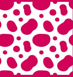 Viva Magenta Seamless Polka Dots Pattern Abstract