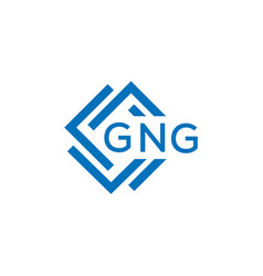 Cng Letter Logo Design On White Background