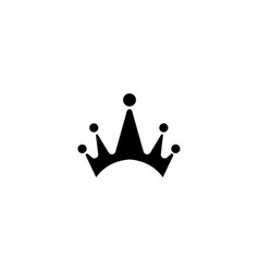 King Logo Icon Crown Design