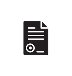 Note Icon Sign Paper Message Or Document Page