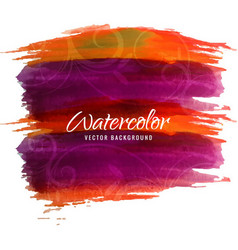 Colorful Watercolor Brush Background Design