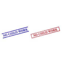 No Child Work Textured Scratched Seal Stamps