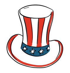 Patriotic American Top Hat