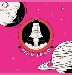 Space Star Team Retro