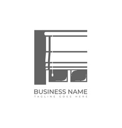 Blinds Window Coverings Logo Design