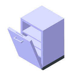 House Dishwasher Icon Isometric Repair