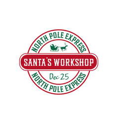 Christmas Santas Workshop North Pole Express Dec