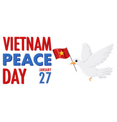 Vietnam Peace Day Banner Design