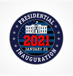 Presidential Inauguration Usa 2021 Emblem