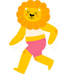 Lion Animal Running