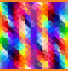 Triangle Color Mosaic Pattern Polygonal