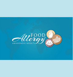 Food Allergy Awareness Week Theme With Milk