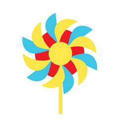 Pinwheel Garden Paper Windmill Toy Icon