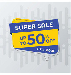 Super Sale Banner Template