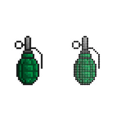 Pixel Icon Combat Hand Fragmentation Ribbed