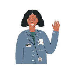 African American Woman Doctor Pediatrician