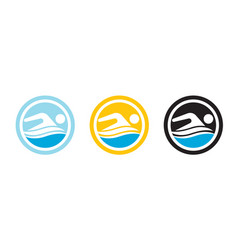 Swim Logo For Application Or Website Swimming