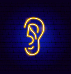 Ear Neon Sign