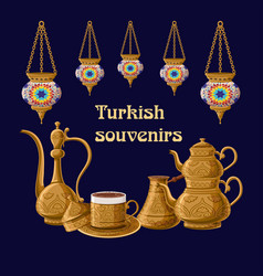 Turkish Souvenirs Greeting Card Template