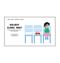 Kid Boy Clinic Wait