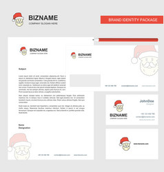 Santa Clause Business Letterhead Envelope