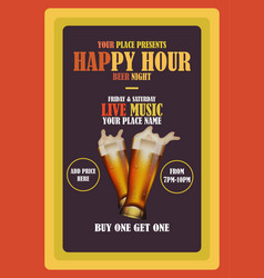 Happy Hour Best Party Poster Flyer Design