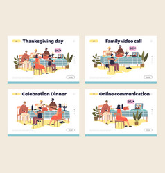 Online Calls And Thanksgiving Holiday Dinner