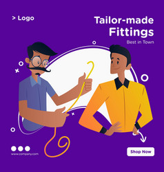 Banner Design Indian Tailor