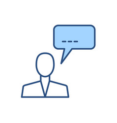 Man Talking Related Icon