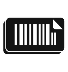 Bar Code Icon Simple Scan New Product