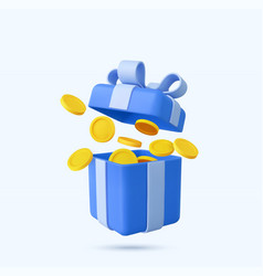 3d Open Gift Box Surprise