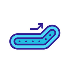 Conveyer Belt Icon Outline