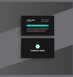 Simple Company Business Card Design