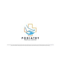 Podiatry Logo Design For Medical Clinic Center