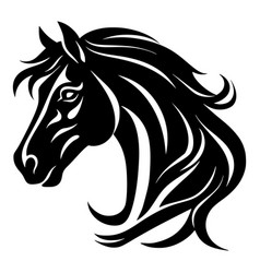 Stallion Horse Head Logo