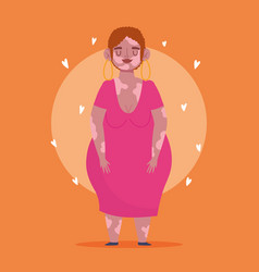 Perfectly Imperfect Plus Size Cartoon Woman