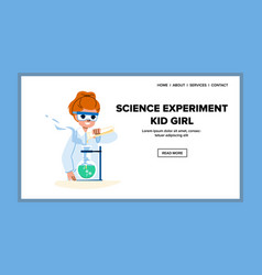 Science Experiment Kid Girl