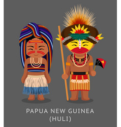 Papua New Guinea Huli Tribe