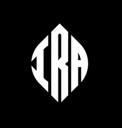 Ira Circle Letter Logo Design