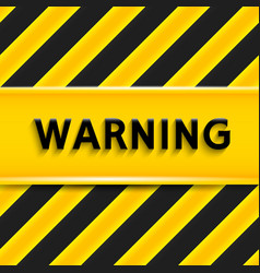 Warning stripe Royalty Free Vector Image - VectorStock