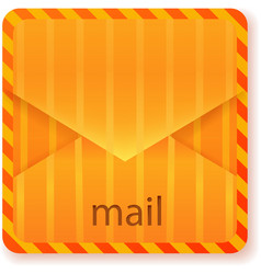 Yellow Mail Icon