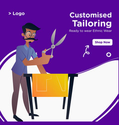 Banner Design Indian Tailor