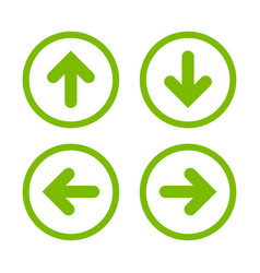 Arrow Left Right Up Down Icons