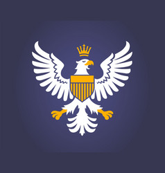 Coat Of Arms Eagle With Gold Crown