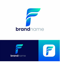 Letter F Modern Styles Logo Design