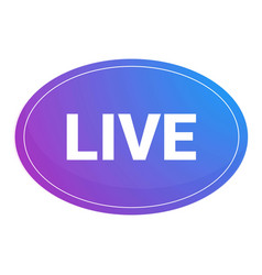 Live Show Icon Cartoon Online Stream