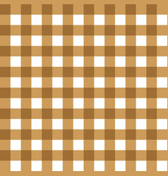 Seamless Brown Gingham Pattern