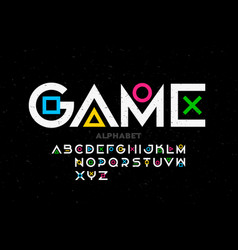 Game Style Font