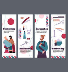 Barbershop Advertising Leaflet Or Flyer